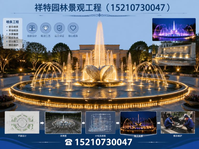 雄县喷泉工程展示图